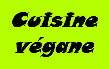 Cuisine végane