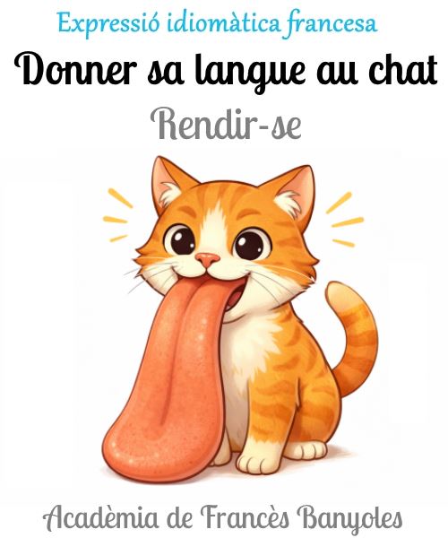 Donner sa langue au chat